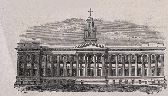 CMC - Wood engraving 1853 - London Gazette